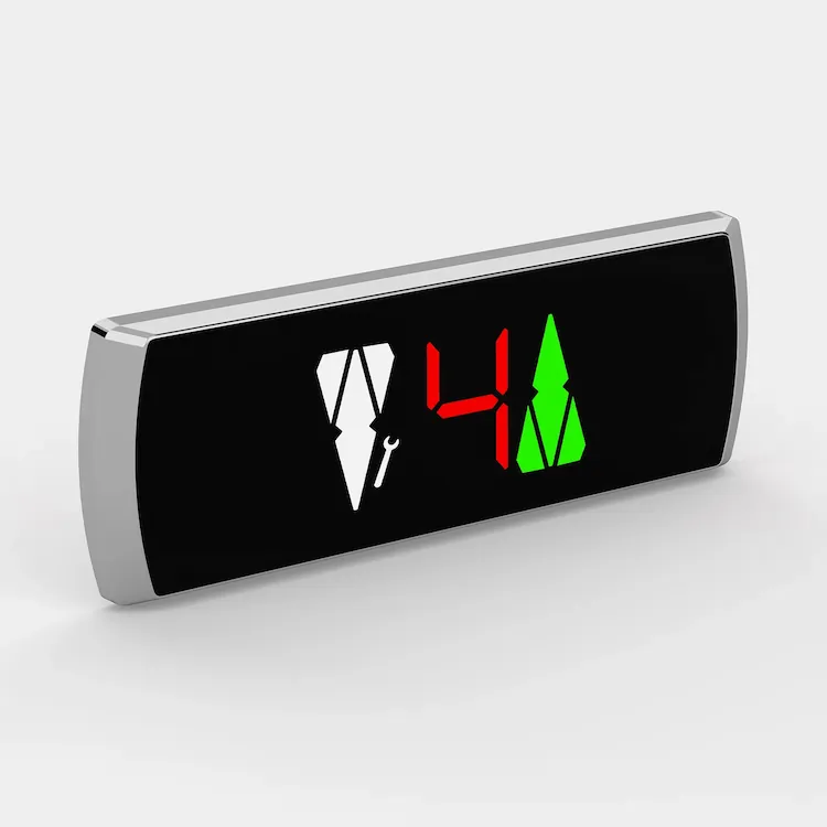 ZAMAK Kapı Üstü Buton Seti
